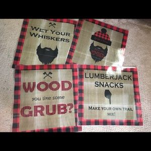Lumberjack Birthday Party Decorations